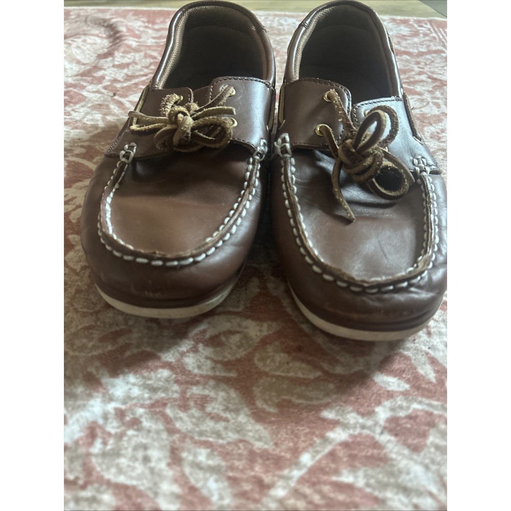 Sebago Docksides Women's Brown Shoes Loafers Size 6 M - Picture 2 of 11